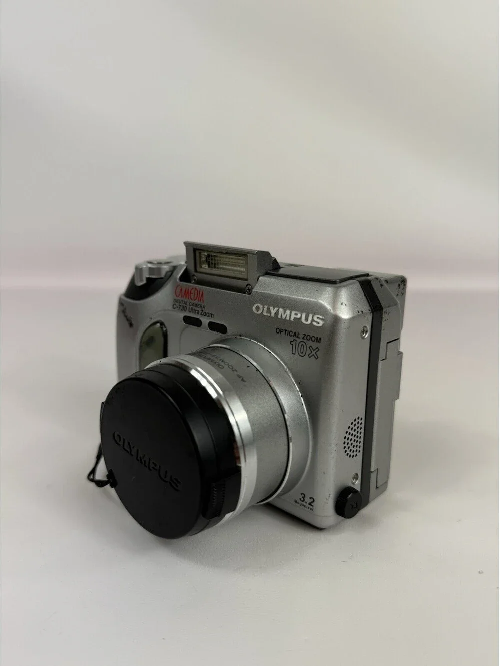 Olympus CAMEDIA C-730 Ultra Zoom 10x Compact Digital Camera Tested Works